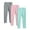 Mint Green, variant on Girls Leggings Multipack - 3 Pack Soft Comfortable Athletic Leggings for Girls Gray 4-5 Years