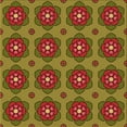 thumbnail image 1 of Ahgly Company Machine Washable Indoor Square Transitional Saffron Red Area Rugs, 4' Square, 1 of 7