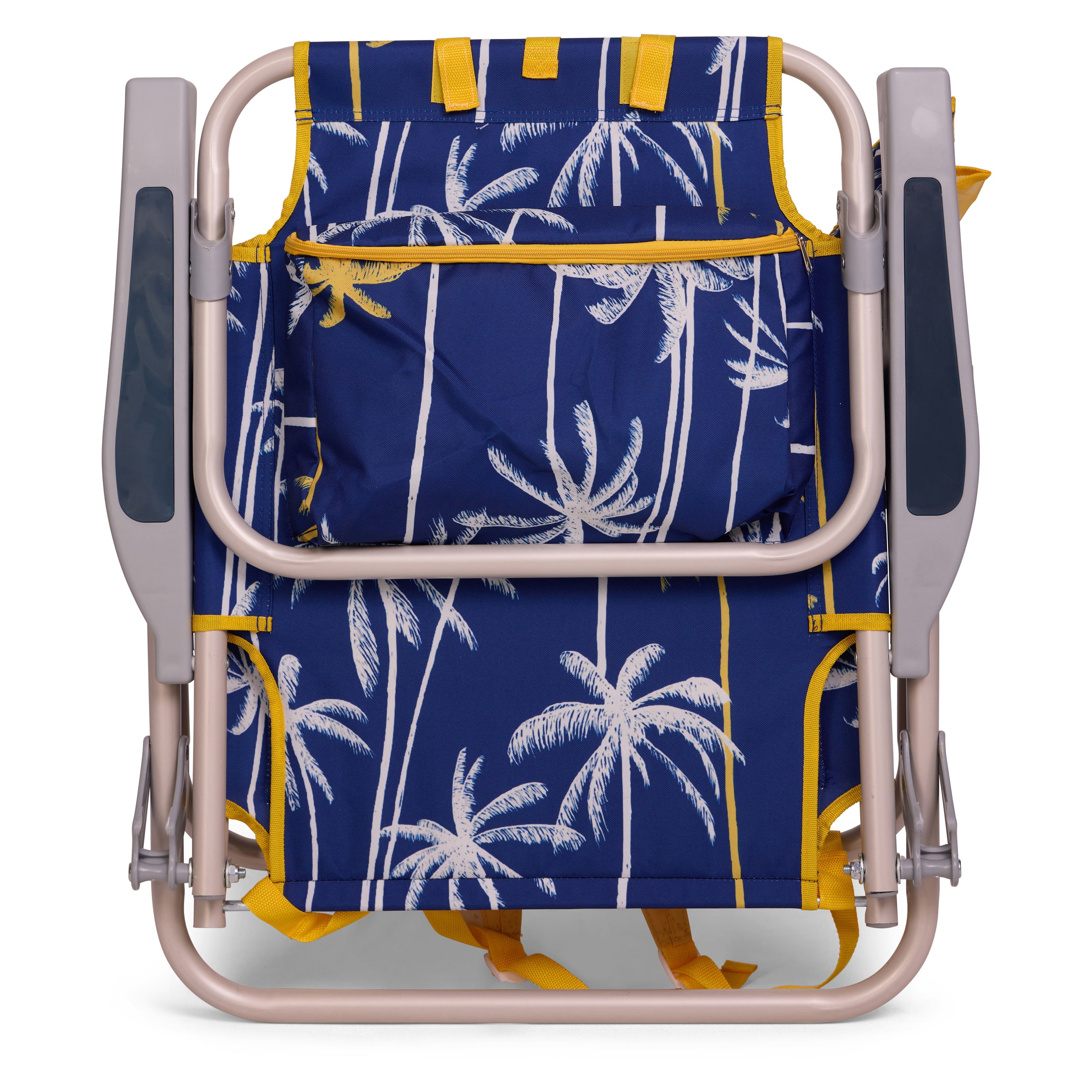 DLLA, Backpack Beach Chair, 5 Position Recline, Insulated Cooler