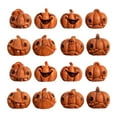 thumbnail image 1 of Decoraciones de Halloween para el Hogar 16 Piezas Decoraciones de Calabaza de Resina Creativa de Halloween Pequeña Forma de Calabaza Simulada Decoración Del Hogar Decoración de Escritorio de Acción De, 1 of 8