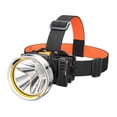 thumbnail image 2 of Luz delantero de faro recargable Portable 3 modos de iluminación Fl un faro de antorcha para adultos trepando a la noche de pesca al aire libre, 2 of 8
