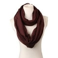 thumbnail image 2 of Zeus Foulard Mode Simple Couleur Unie Douce Chaude Femme Dame Tour de Cou Cadeau, 2 of 7