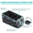 thumbnail image 2 of Back Seat Car Organizer With Tissue Box Passenger Seat Organizer Handbag Holder Coffee Cup Drink Holder for Console Front Toy Books Storage for Kids (Black), 2 of 6