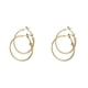 thumbnail image 3 of Qarigey 1 par de pendientes de niña, pendientes de aro grande para mujer, regalo para amiga, decoración para mujer Type21 NO21, 3 of 6