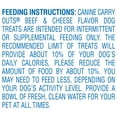 Canine Carry Outs Beef & Cheese Flavor Dog Treats, 4.7oz