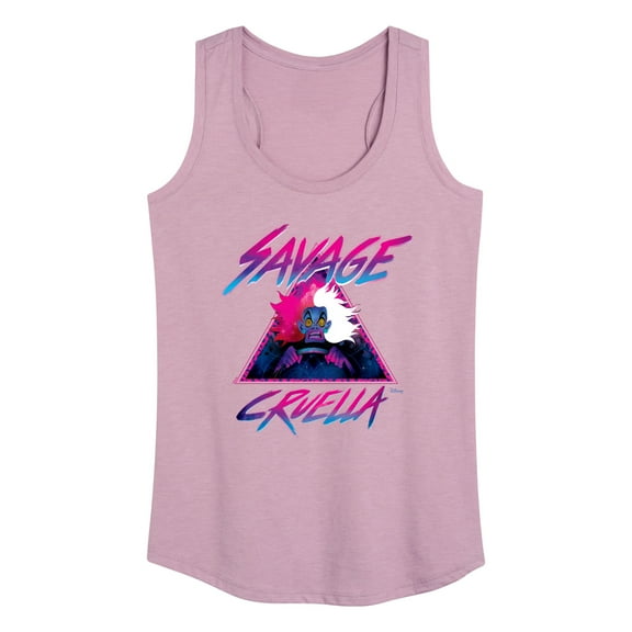 Disney Villains - Cruella Savage - Women's Racerback Tank Top