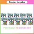 thumbnail image 3 of Teen Titans Go Birthday Cups Party Supplies Plates Fans Decorations Cake Topper Decor, 3 of 6