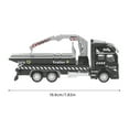 thumbnail image 5 of Police Tow Truck Model Toy 19.9cm Length Rescue Pullback Big Tow Trucks Model Toy for Boy 3-6 Year Old, 5 of 12