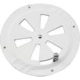 thumbnail image 2 of 2 uds 316 barco de acero inoxidable rejilla de ventilación marina placa de ventilación de aire de mariposa redonda con perilla lateral, 2 of 5