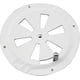 thumbnail image 2 of 2pcs 316 Stainless Steel Boat Marine Air Vent Louver Round Butterfly Air Vent Plate with Side Knob, 2 of 4