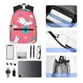 thumbnail image 6 of Picia Yoga Unicorn Large Capacity Backpack Classic Style Backpack Casual Backpack Water-Resistant School Work Travel Outdoor Backpack, 6 of 8