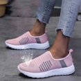 thumbnail image 4 of asdoklhq Womens Casual Shoes, Ladies Stretch Cloth Large Size Women's Casual Sports Weaving Shoes, 4 of 9