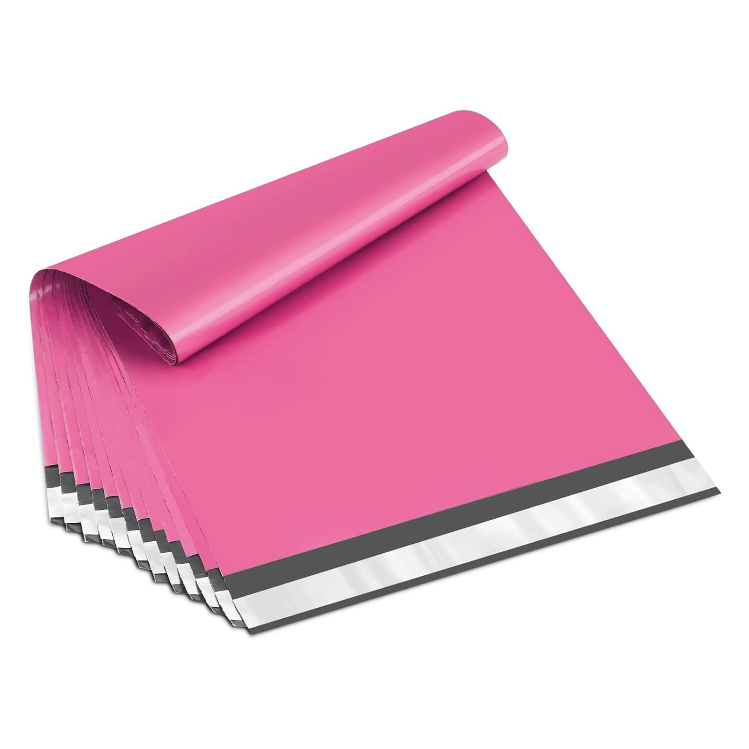 MMBM Pink Poly Mailers 7.5" x 10.5" 2 Mil Dust-Dirt Resistant Shipping Bags for Retail and Supplies 2000 Pack