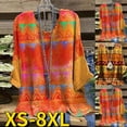 thumbnail image 2 of Jersey con estampado para mujer, camiseta informal a la moda, cuello redondo, Top de gran tamaño, estilo Simple, manga larga, Otoño, 2022, 2 of 4