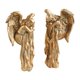 thumbnail image 1 of 2 Piezas Estatua de Ángel Figura Decorativa de Pared Escultura de Resina Artesanía Coleccionable Colgante Adecuadas para Sala de Estar Jardín Oficina, 1 of 9