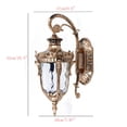 thumbnail image 2 of Rustic Bronze Outdoor Wall Light Sconce  Exterior Light Fixtures Garden Yard, 2 of 12