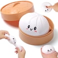 thumbnail image 1 of Bolas antiestrés Squishy Dumpling AiSixin para adultos y niños, 1 of 7