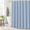Fogblue-72"W x 78"L (Pack of 1), variant on 72x84 Extra Long Shower Curtain Lavender 3d Embossed Half Bath