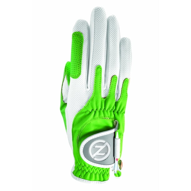 Zero Friction Ladies Golf Glove, Right Hand, One Size, Lime