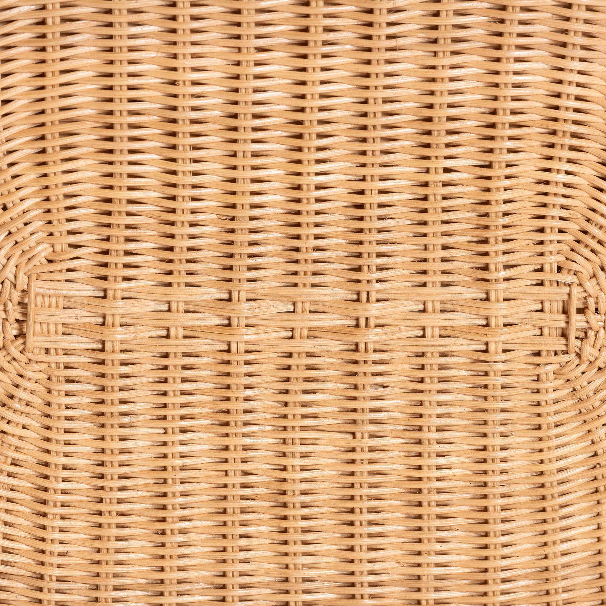 bali & pari Elissa Boho End Table, Light Honey
