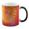 thumbnail image 1 of Celestial Cathedral Fractal Mandala All Over Heat Changing Coffee Mug, 1 of 2