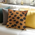 thumbnail image 3 of BANET Throw Pillow Cover Pillow case Soft Faux Fur Animal Skin Pillows Decorative Cushion Cover for Home Couch Bed Sofa,Double Side ed 18x18in, 3 of 5