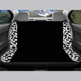 thumbnail image 6 of Pzuqiu Cow Print Car Seat Covers Full Set Front and Rear Seat Cover Set Stretchy Breathable Auto Accessories Fit for Trucks Van, 6 of 10