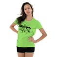 thumbnail image 3 of Houston Texas Girl Cute TX Cowgirl Womens Slim Fit Graphic Tee Brisco Brands S, 3 of 3