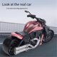 thumbnail image 4 of D Toy Motorcycle,Pull Back Motorcycle Toy, 1:12 Motorcycle Model, 4 of 5