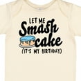 thumbnail image 4 of Inktastic Let Me Smash Cake Its My Birthday Boys Baby Bodysuit, 4 of 5