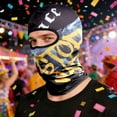 thumbnail image 5 of BotaniNest Hat Style Sunscreen Breathable Full Face Motorcycle Cycling Full Head Suitable For Holidays Such As Carnival, 5 of 5
