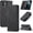 Black, variant on Wallet Case for iPhone 11 6.1 inch, Premium PU Leather Case Vintage Matte Wallet Flip Cover [Card Slots] [Magnetic Closure] Stand Function Folio Shockproof Full Protection for iPhone 11 - Black