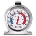 thumbnail image 2 of PECULA 2 Pack Refrigerator Thermometer, -30~30°C/-20~80°F, Classic Fridge Analog Thermometer Large Dial with Red Indicator Thermometer for Freezer Refrigerator Cooler, 2 of 7
