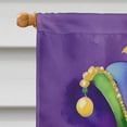 thumbnail image 3 of Coton de Tulear King of Mardi Gras House Flag 28 in x 40 in, 3 of 5