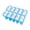 Sky Blue, variant on 10-Cavity Reusable Silicone Popsicle Molds, Easy Release Popsicle Maker Molds,Light Green - 20x13.5x12.5cm