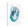 thumbnail image 2 of Trademark Fine Art 'Aqua Orbit IV' Canvas Art by June Erica Vess, 2 of 4