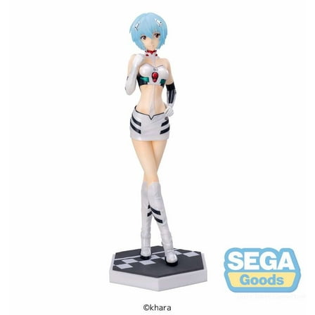 Little Buddy Luminasta Evangelion Racing - Rei Ayanami - PIT WALK Figure