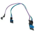 2024 2 Way Tracing Module Black White Line Detection Obstacle Avoidance