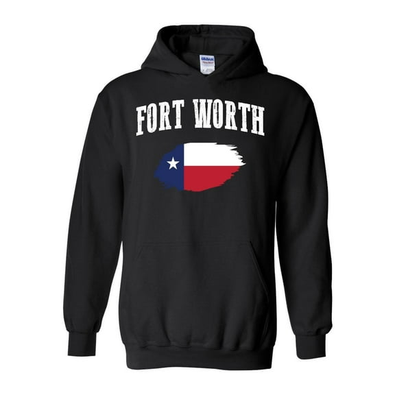 NIB - Women Sweatshirts and Hoodies, up to Size 5XL - Fort Worth Texas Flag
