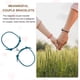 thumbnail image 4 of Uxcell Pulseras Magnéticas para Parejas, Pulsera a Juego de Corazón para Él y Ella, Cordón Trenzado Ajustable para Regalo de Aniversario para Amigos Mujeres Hombres, Azul Pavo Real, 4 of 6