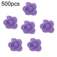 thumbnail image 2 of 500Pcs 3.5cm Artificial PE Foam Rose Head Flower for DIY Bear Doll Wedding Home Decor, 2 of 7