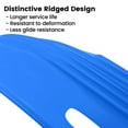 thumbnail image 3 of StarQualityBargain 2Pack Snow Sled with Handles and Ropes, Slippery Plastic Downhill Durable Snow Sled For Kids and Adults, Outdoor Fun, 48''x18'' - Blue, 3 of 8