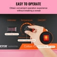 thumbnail image 3 of VEVOR Commercial Cotton Candy Machine Sugar Floss Maker 1000W with Cover Pink, 3 of 9