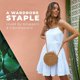 thumbnail image 3 of Bolso tejido de mimbre hecho a mano MACHAO Círculo Boho Bag Bali, 3 of 5