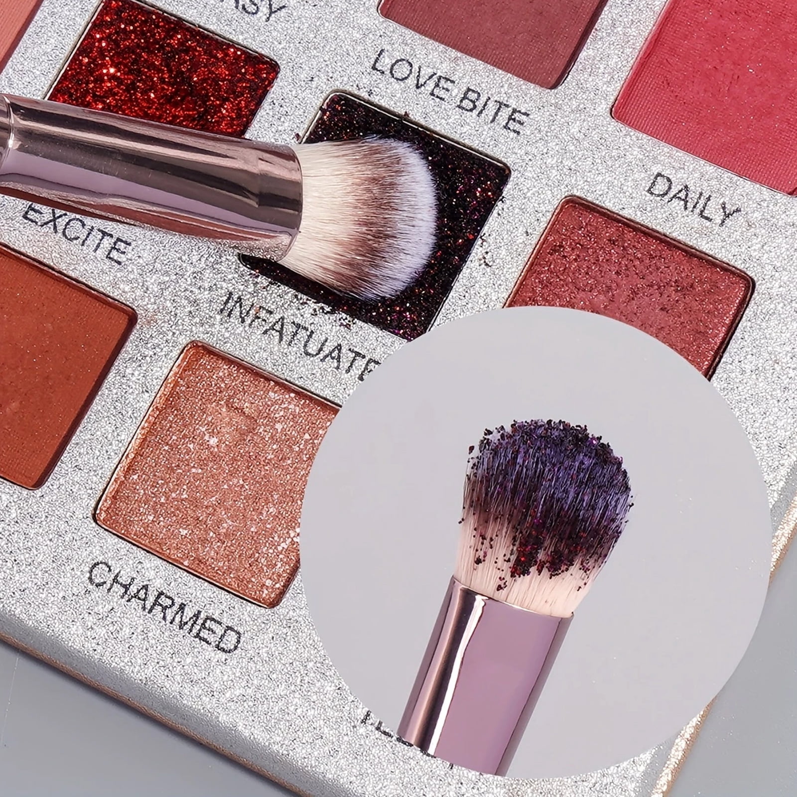 BYXAS Makeup Brush Set, 48 Pcs Makeup Tool Set Premium Synthetic Foundation Powder Concealers Eye Shadows Blush Makeup Brushes Kit with Makeup Sponge, Powder Puffs for Beginner & Professional