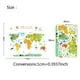 thumbnail image 4 of Vinil Decorativo Infantil H&Jess Mapa Países Animalitos Animados VINIL INFANTIL, 4 of 4