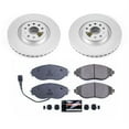 thumbnail image 2 of PowerStop Front Geomet Coated Brake Rotor and Pad Kit Fits: AUDI VOLKSWAGEN Select Models CRK7175, 2 of 5