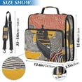 thumbnail image 2 of FORMRS Zipper Binder with Shoulder Strap 2-inch Ring 500 Sheet Capacity File Bag, Striped Boat, 2 of 5