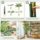 thumbnail image 3 of QinaQin Palmera artificial Golden Cane con base blanca, planta decorativa grande para sala, patio, interior o exterior, 3 of 6