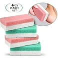 thumbnail image 2 of Maryton 2 in 1 Pumice Stone for feet,  Callous Remover, Dead Skin Remover for feet Pack of 4, 2 of 12